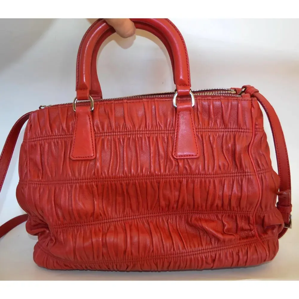Prada Nappa Gaufre Satchel Tote Bag